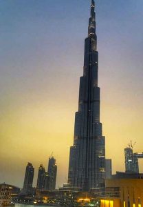 BURJ KHALIFA SUNSET