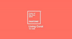 LIVING CORAL CORAL VIVO COR DO ANO PANTONE 2019